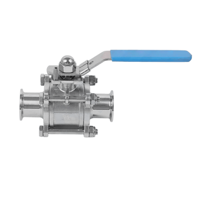 Sanitary 3PC Clamped Ball Valve