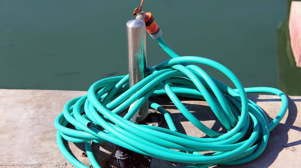 garden watering rubber hose